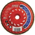 thumbnail image 3 of Diablo Steel Demon 4-1/2 in. Dia. x 5/8 in. Ceramic Thread Arbor Flap Disc 40 Grit 12000 rpm 1 pk, 3 of 3