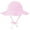 Pink, variant on Zando Cotton Baby Sun Hat Breathable Wide Brim Infant Toddler Sun Hat Baby Boy Girl Sun Hat Summer Hat Sun Protection Pink 6-12 Months