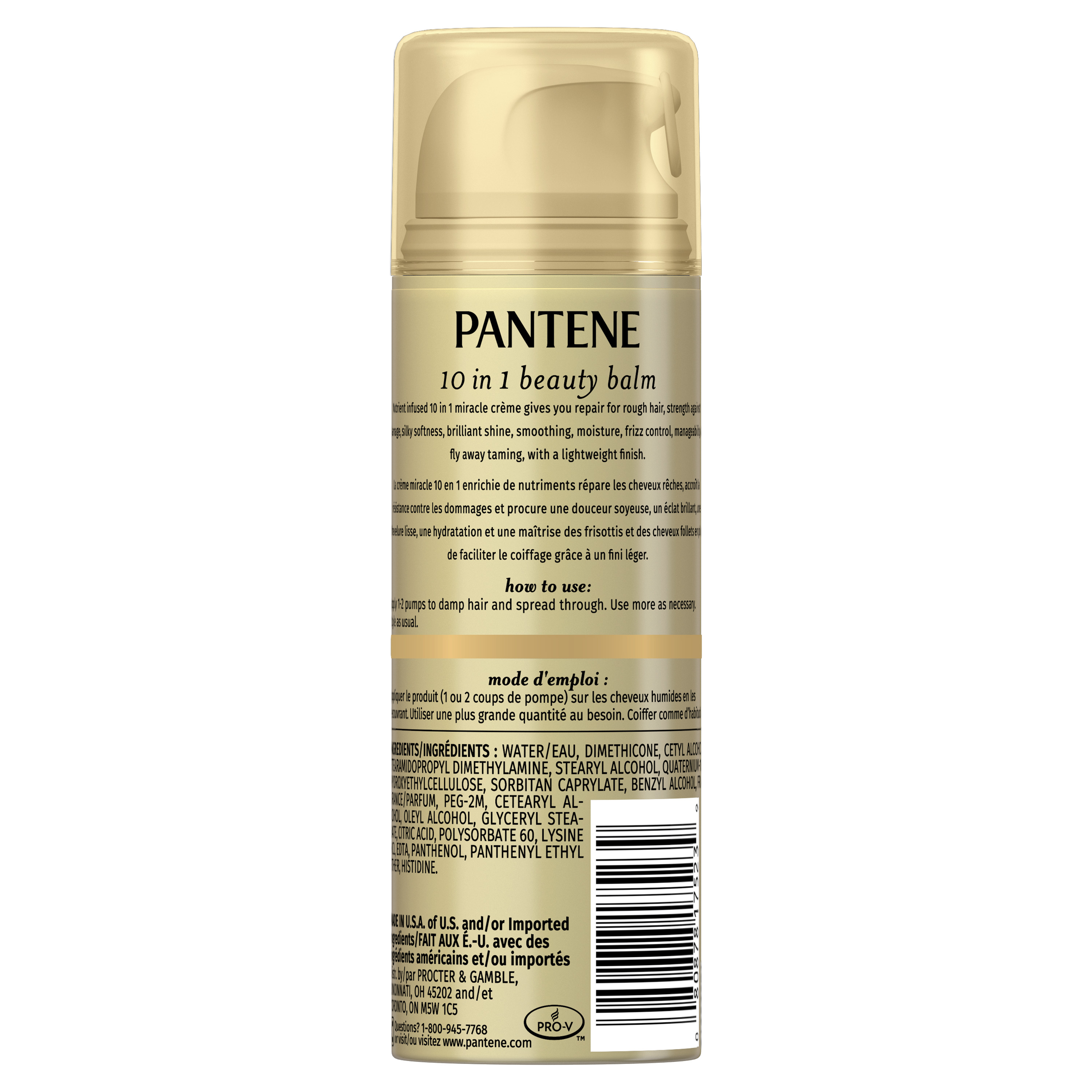 Pantene Pro-V Nutrient Boost 10 in 1 Beauty for Softness, Strength and Shine, 5.1 fl oz - image 2 of 7