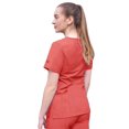 thumbnail image 2 of Adar Pro Scrubs For Women - Elevated V-Neck Scrub Top, 2 of 7