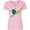 Classic Pink, variant on Inktastic Sea Turtle with swirls Women's V-Neck T-Shirt