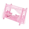 thumbnail image 4 of Cama para muñecas con manta con almohadas para muñecas bebés Zulema Dormitorio de la cama de la muñeca, 4 of 6