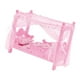 thumbnail image 4 of Cama para muñecas con manta con almohadas para muñecas bebés Zulema Dormitorio de la cama de la muñeca, 4 of 6
