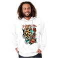 thumbnail image 5 of Break the Rules Japanese Mask Tattoo Hoodie Sweatshirt Women Men Brisco Brands X, 5 of 6