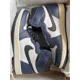 thumbnail image 1 of N I-K-E A i r-Jor-dan Retro 1 High Og Navy New With Box 8.5m, 1 of 6