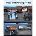 thumbnail image 5 of AZDOME WiFi 4K Dash Cam Front and Rear, 4K+1080P Dual Dash Camera for Car, Free 64GB Card, Motion Detection 24H Parking Mode Dashboard Camera Built-in GPS WDR Night Vision, GS63H Pro, 5 of 7