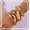 Style 1-3pcs Gold, variant on 1-3Pcs Chunky Bangle Bracelet For Women Trendy Wide Hinged Cuff Open Bracelet Gold Stackable Bracelets Jewelry for Women