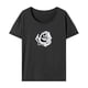 thumbnail image 1 of Camiseta de mujer verano casual streetwear activewear camiseta básica para viajar trabajo Gris, 1 of 7