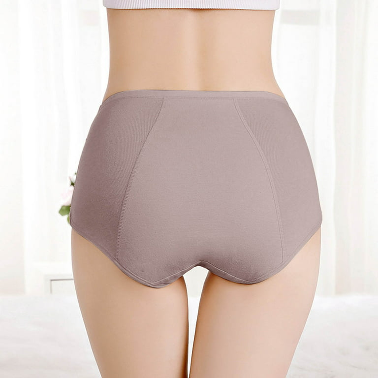 Plus Size Women Solid Color Calzones Levanta Gluteos Patchwork Briefs  Seamless Panties
