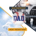 thumbnail image 6 of Magnet Me Up Baseball Dad Magnet Decal, 5 Inch Round, Vinyl Automotive Magnet, 6 of 7