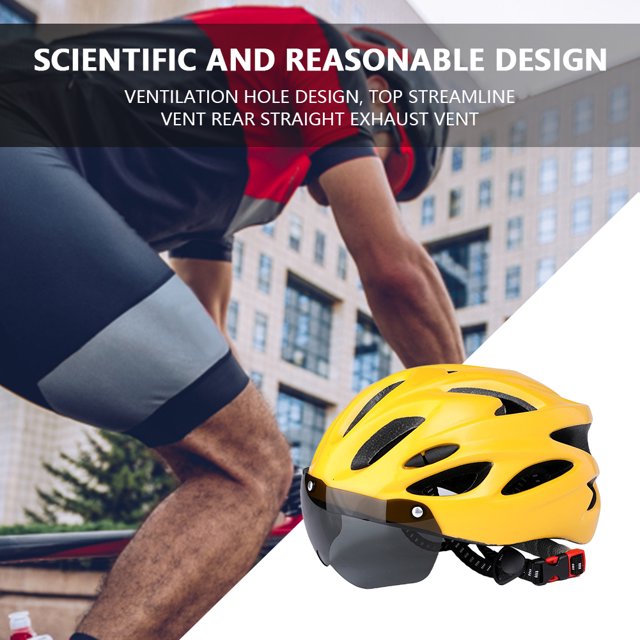 Casco de bicicleta ajustable casco de bicicleta resistente ligero para equipo al aire libre Likrtyny Accesorios para bicicletas