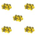 thumbnail image 3 of Justharion 10 EVA Foam Sponge Golf Balls for Effective Swing Practice Training Yellow Style A 5Set, 3 of 6