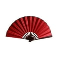 thumbnail image 2 of Noothes Fans for Line Dancing Bulk Hand Fans Foldable Silk Blank Decorative Folding Fans for Parties Performances Events, 2 of 5