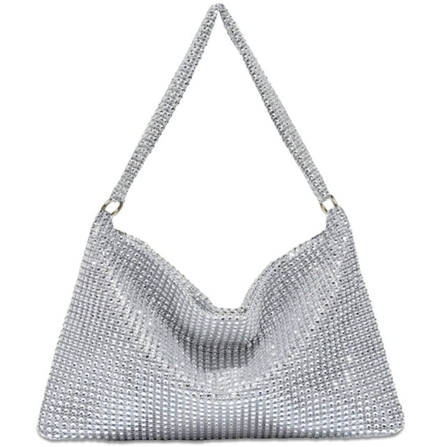 Bolso De Mano Shendy Vendy Con Pedreria Brillante De Noche