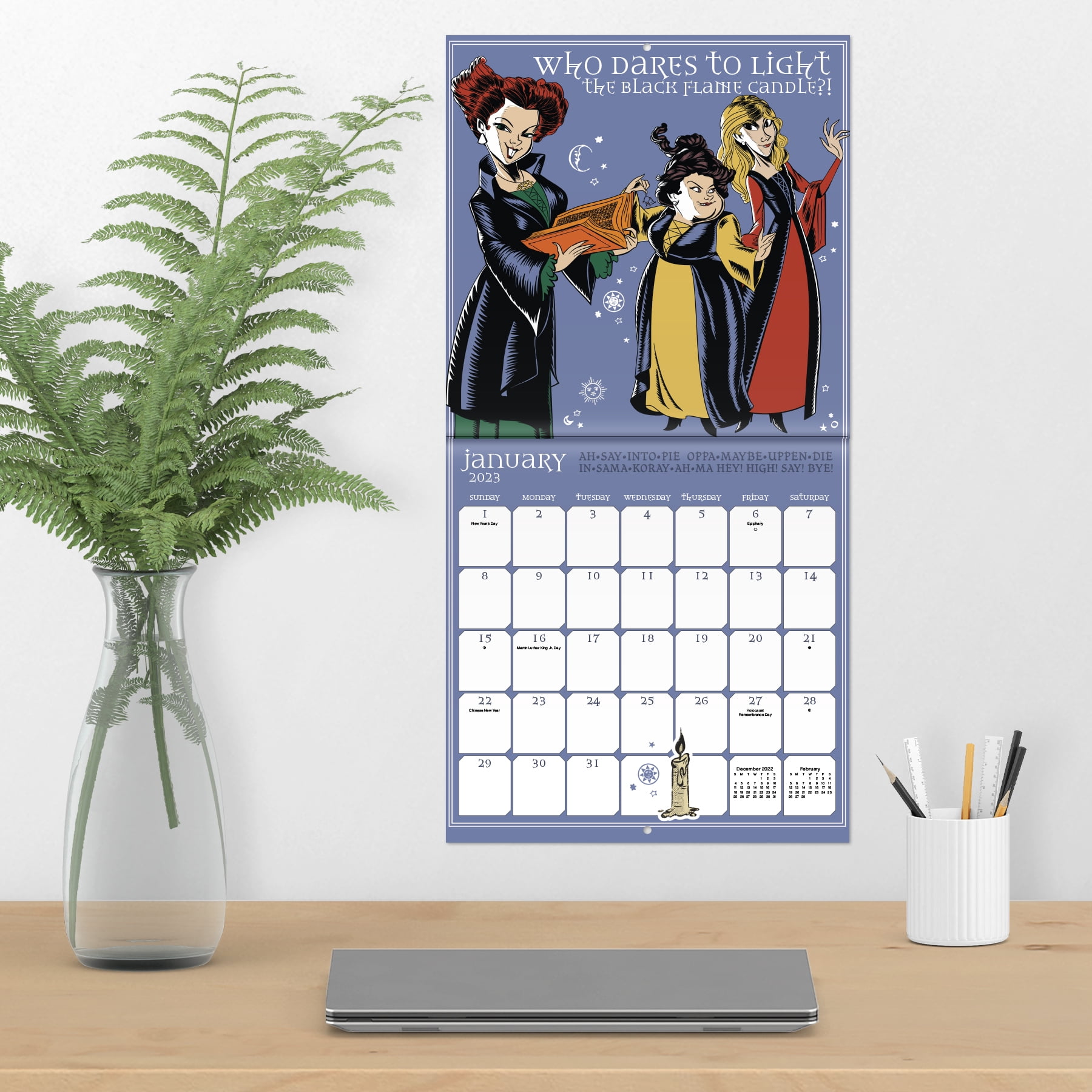 2023 Hocus Pocus Wall Calendar