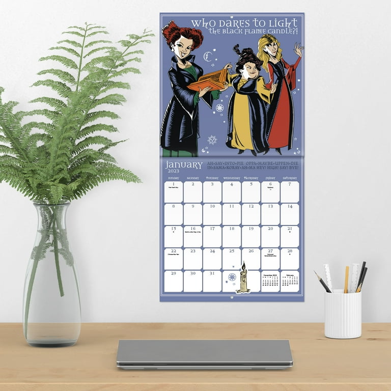 2023 Hocus Pocus Wall Calendar - Walmart.com