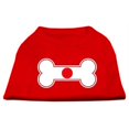 thumbnail image 1 of Bone Shaped Japan Flag Screen Print Shirts Red Xl (16), 1 of 1