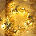 thumbnail image 4 of Skksst 6.5ft Golden Butterfly String Lights Christmas Wedding Party Home Bedroom Garland Fairy Light, 4 of 7