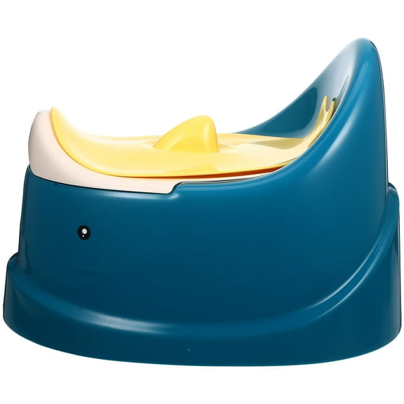 HEMOTON Portable Blue Baby Toilet Seat for Travel and Home Use Lightweight PP Toddler Potty Training Tool