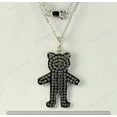 thumbnail image 5 of 0.55 CT Round Cubic Zirconia Teddy Bear Pendant Necklaces Gift Real 925 Sterling Silver, 5 of 5