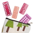 thumbnail image 4 of MasteelfCA 6pcs Cotton Linen Coin Purse Forest Pattern Wallet Adorable Change Storage Bag, 4 of 8