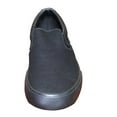 thumbnail image 3 of Hurley Men's Size 11 Canvas Slip-on Shoe, Black/Black, 3 of 5