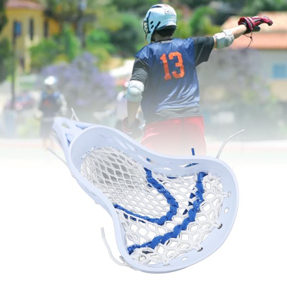 Tête de Lacrosse en Nylon, Remplacement Facile, Contrôle Précis des Balles, Convient à Tous les Bâtons pour Amateurs et Pros