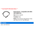thumbnail image 2 of Knock Sensor - Compatible with 2006 - 2007 BMW 525i, 2 of 2