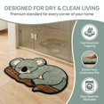 Adorable Cartoon Floor Mat, 40x60cm, Moisture-Absorbing Bathroom ...