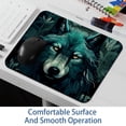 thumbnail image 6 of Wolf Printed Non-Slip Rubber Bottom Gaming Mouse Pad 8.3x9.8 Inch Square Office and Gaming Mouse Mat, 6 of 6