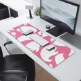 thumbnail image 2 of Long Mouse Pads for Desk,Halloween Cute Ghosts on Pink Pattern Desk Mats on Top Of Desks, Desk Mouse Pad Extra Large with 3mm Non-Slip Base and Stitched Edge for Gaming,Office,Work,Home 31.5"x11.8", 2 of 6