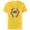 Yellow, variant on Marvel Spider-Man Into the Spider-Verse Rainbow Icon - Short Sleeve Cotton T-Shirt for Adults - Customized-Black