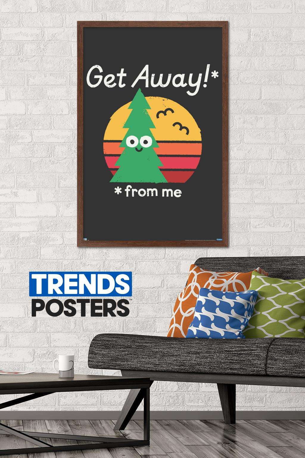 DaVid Olenick - Take a Hike Wall Poster, 22.375" x 34", Framed