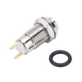 thumbnail image 1 of Push Button Start Switch,8mm Waterproof Momentary Push Stainless Steel Push Button Push Button Switch Exceptional Value, 1 of 8