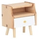 thumbnail image 3 of Mesita de noche para casa de muñecas 1:12, muebles de dormitorio en miniatura de madera, modelo de accesorios para niños, 3 of 5
