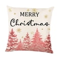 thumbnail image 4 of Funda de almohada navideña, funda de cojín navideña, decoración navideña, almohada para sofá Árbol de Navidad, 4 of 9