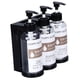 thumbnail image 4 of Dispensador de ducha de loción Contenedores de champú para baño Prensa manual Botella de loción Inodoro de hotel Dispensador de champú de fácil limpie Borrar 3 ranuras, 4 of 8