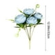 thumbnail image 3 of Ramo de simulación artificial,flores artificiales,decoración con flores artificiales,decoración duradera y hermosa para el hogar, 3 of 6
