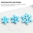 thumbnail image 7 of WRITWAA 36 Pieces Sky Resin Snowflake Decorations for Crafts, Hair Accessories, Scrapbooking and More, 7 of 7