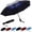 navy blue, variant on Travel Umbrellas for Rain Windproof Folding Umbrella Lightweight Waterproof Umbrella Automatic Small Rain Umbrella for Adults(Sky Blue)