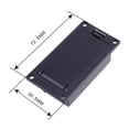 thumbnail image 3 of 9v Active Pickup Battery Box Guitar Battery Box, 3 of 7