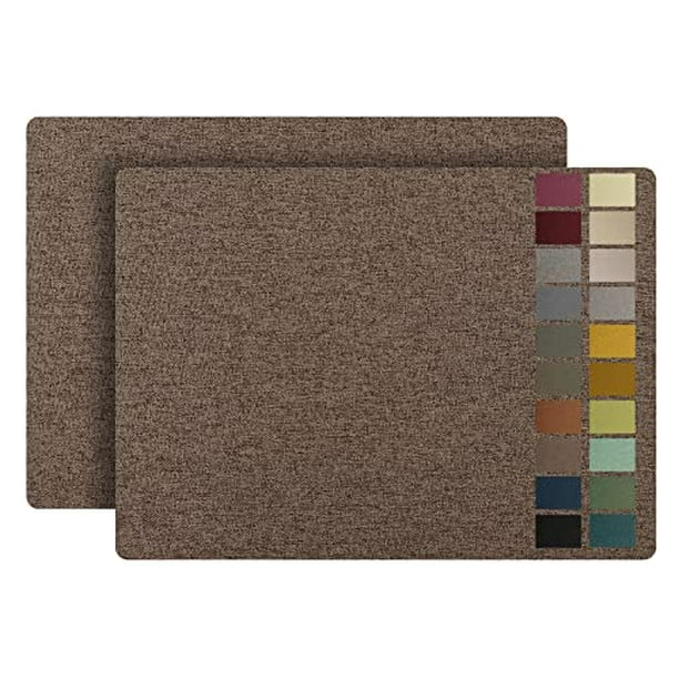 ILOFRI Linen Fabric Patches Self Adhesive 8x11 inch 2pcs, Durable