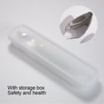 thumbnail image 3 of Cuchara de silicona para alimentos para bebés con dos cabezales Hukapapa, raspador portátil de barro, suministros para el destete dirigido por el bebé, 3 of 5