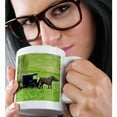 thumbnail image 2 of 3dRose, Amish farm with horse buggy near Berlin, Ohio - US36 DFR0018 - David R. Frazier, 11oz Mug, 2 of 7