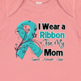 thumbnail image 4 of Inktastic Mom Ovarian Cancer Ribbon Boys or Girls Baby Bodysuit, 4 of 5