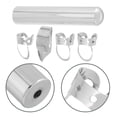 thumbnail image 2 of 1 Set Medium Guitar Slides For Electric And Acoustic Guitars Silver Guitar Metal Slide With Finger Picks For Guitar String Instrument Accessories, 2 of 6