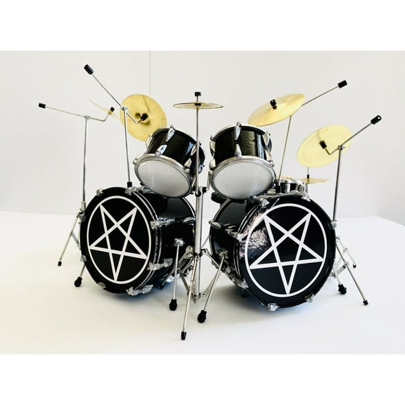 Axe Heaven Shout At The Devil Mini Drum Kit Replica Collectible TL-666