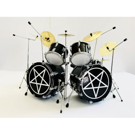 Axe Heaven Shout At The Devil Mini Drum Kit Replica Collectible TL-666