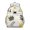 White-19, variant on Graffiti Toddler Backpack Adjustable Padded Straps Chest Buckle Water-Resistant Durable School Backpack