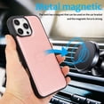 thumbnail image 5 of ShellTech Compatible with iPhone 16 Pro Wallet Case, [RFID Blocking] 3 Card Holder Stand with Credit Card Slot PU Leather Magnetic Protective Flip Cover ,Rosegold, 5 of 14